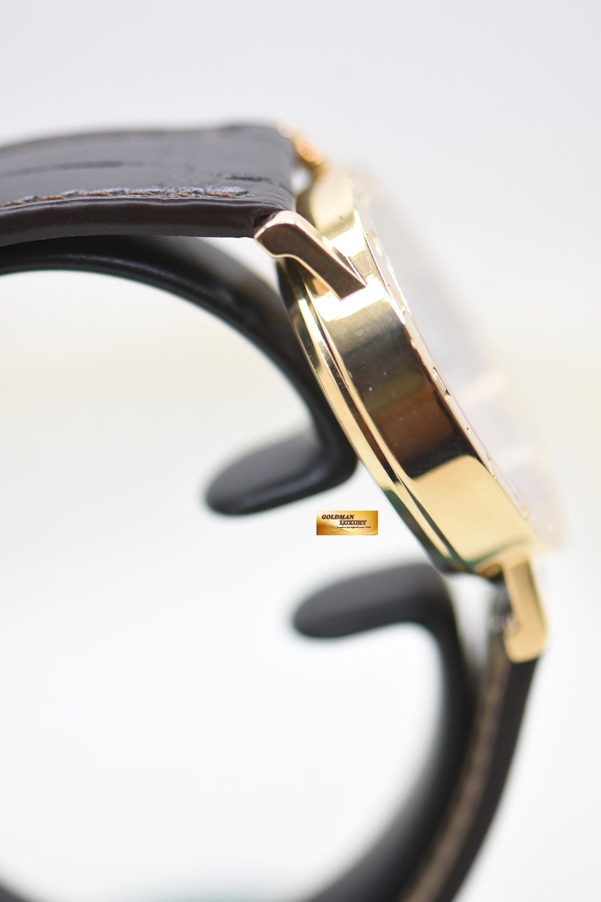 BVLGARI BVLGARI SQUELETTE SKELETON DIAL YELLOW GOLD IN LEATHER AUTOMATIC BB33GLSKP (MINT)