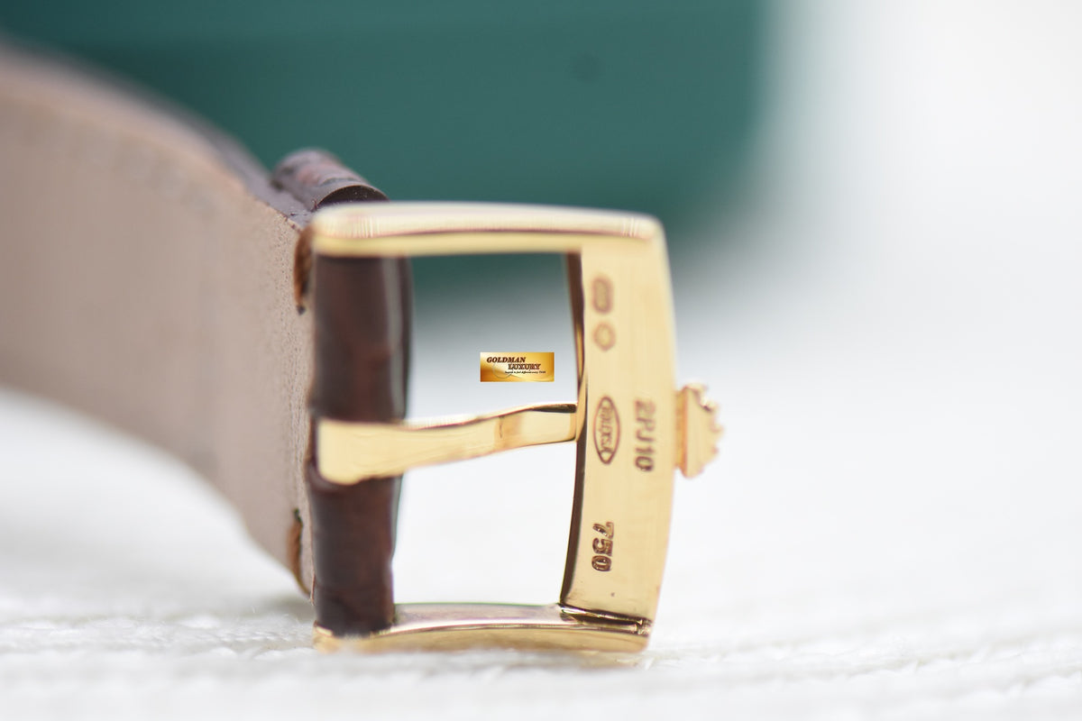 ROLEX CELLINI ULTRA THIN 32mm YELLOW GOLD IN LEATHER STRAP MANUAL WINDING 5115-8 (MINT)