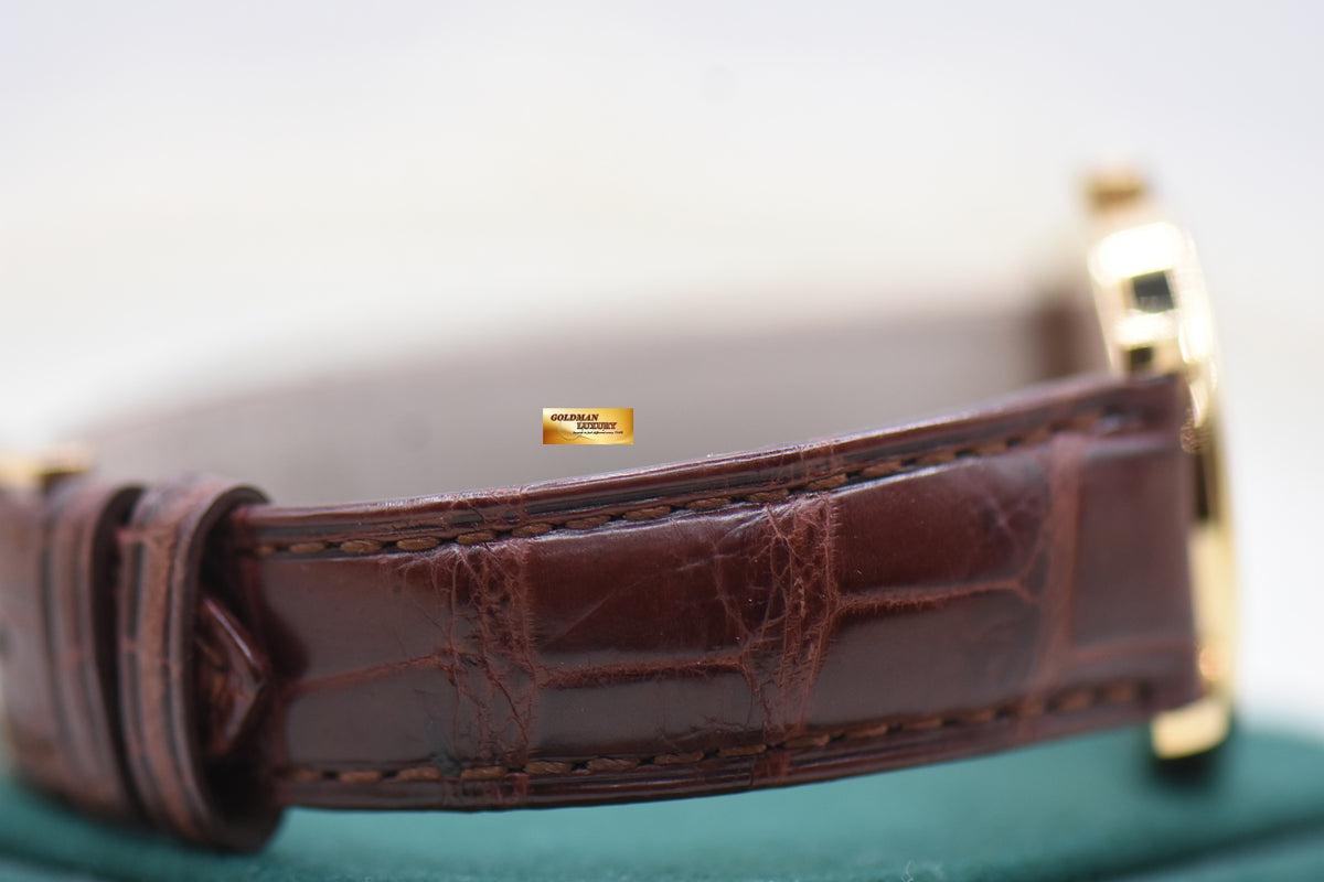 ROLEX CELLINI ULTRA THIN 32mm YELLOW GOLD IN LEATHER STRAP MANUAL WINDING 5115-8 (MINT)