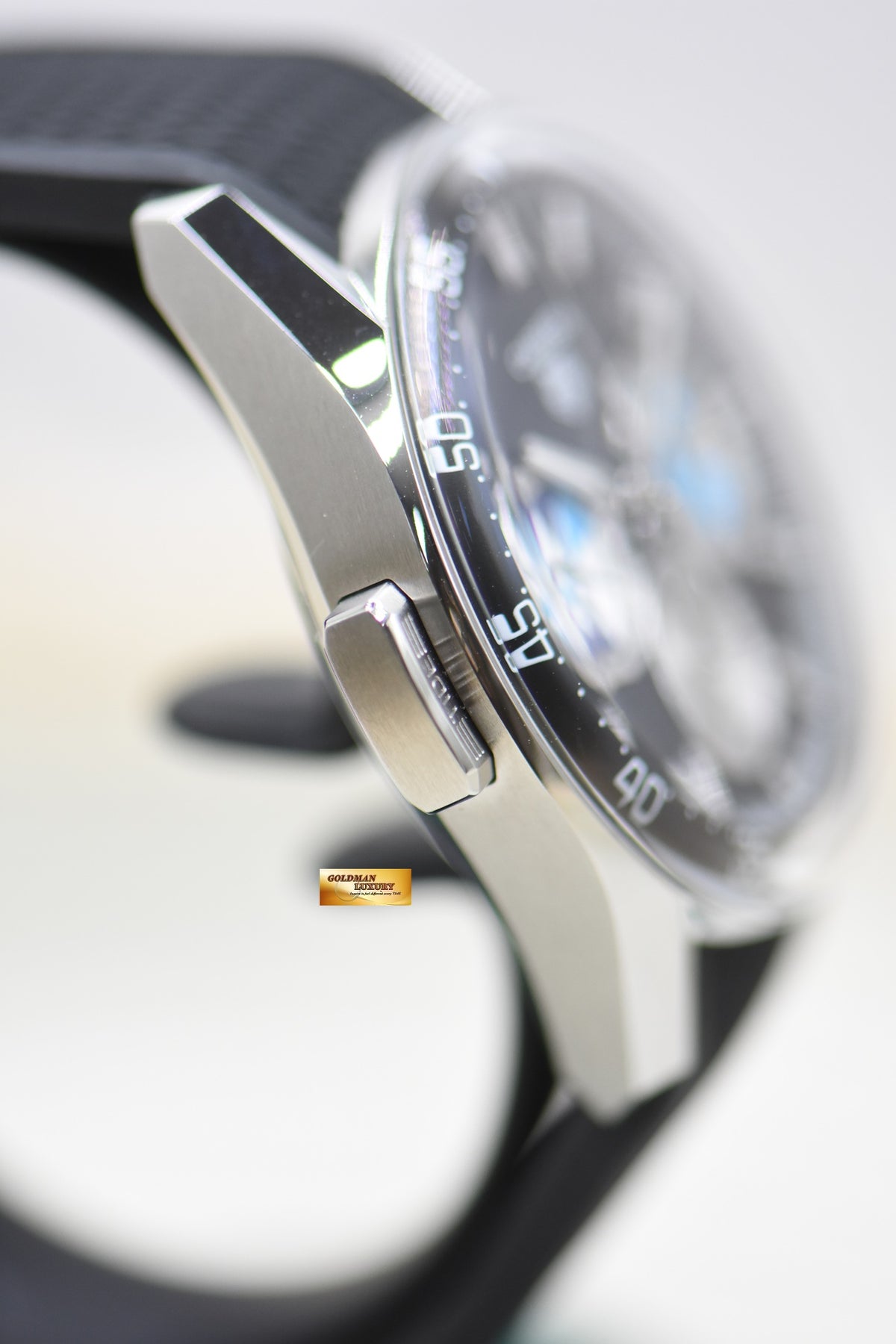 TAG HEUER CARRERA CHRONOGRAPH SEAFARER X HODINKEE STEEL LIMITED EDITION OF 968 (MINT)