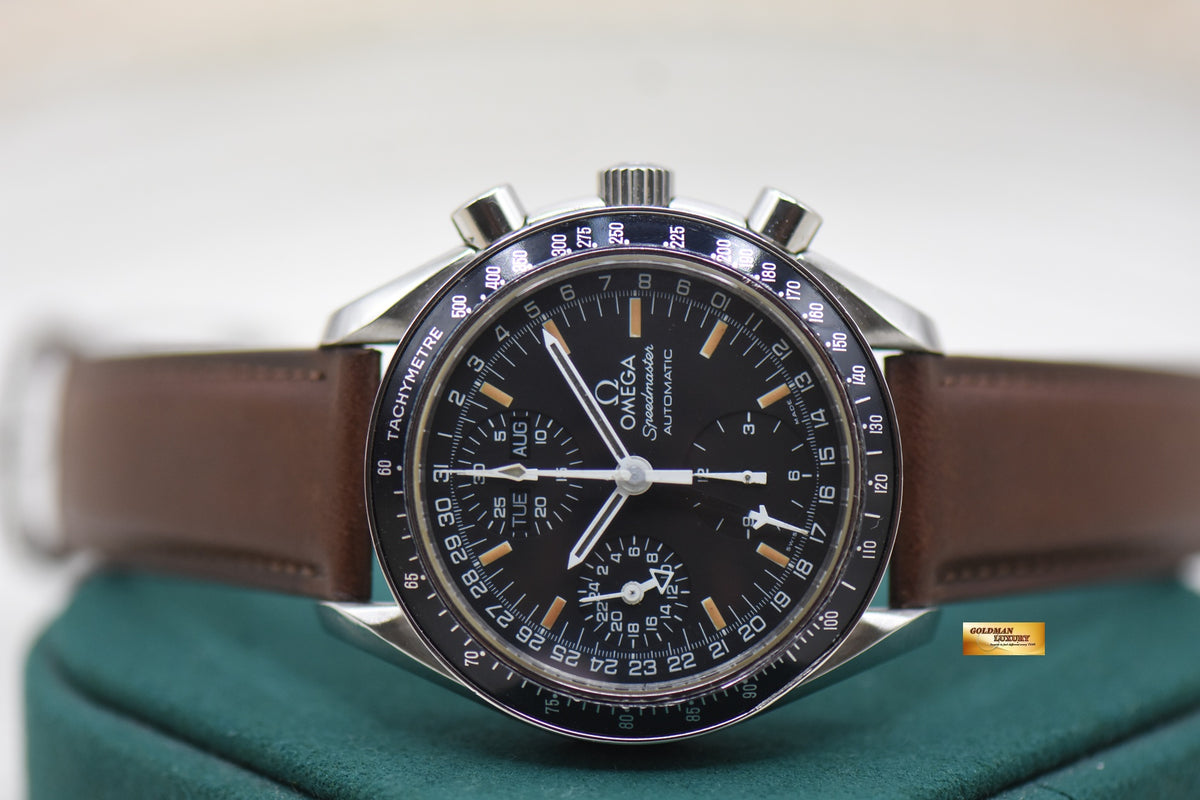 OMEGA SPEEDMASTER CHRONOGRAPH TRIPLE CALENDAR 39mm STEEL AUTOMATIC 3820.50.26 (MINT) (COSMOS STYLE)