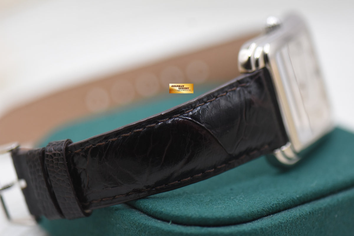 VACHERON CONSTANTIN LES HISTORIQUE “TOLEDO 1951” WHITE GOLD AUTOMATIC 42100/000G (MINT)