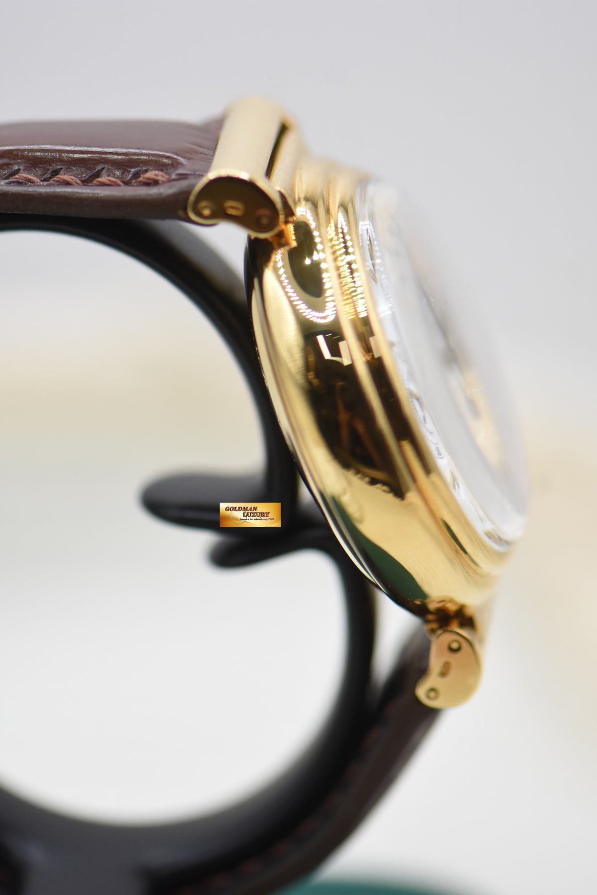 IWC DA VINCI PERPETUAL CALENDAR CHRONOGRAPH 39mm YELLOW GOLD WHITE DIAL AUTOMATIC IW3750-03 (MINT)
