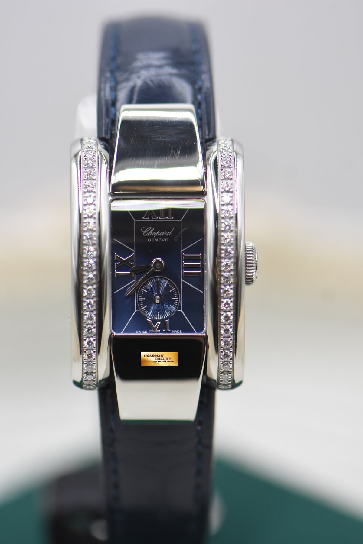 CHOPARD LA STRADA LADIES STEEL DIAMOND QUARTZ 8357 (MINT)
