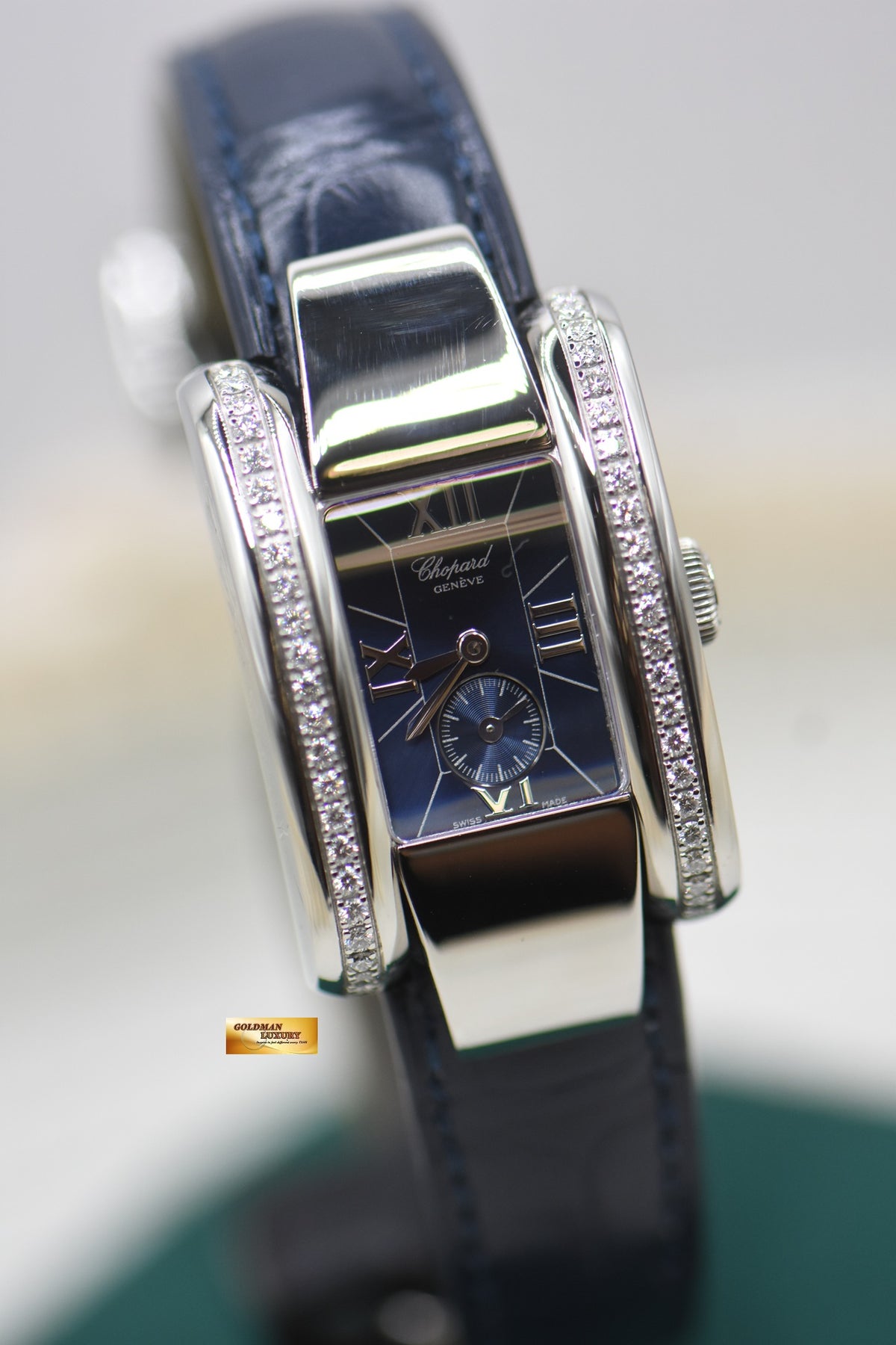 CHOPARD LA STRADA LADIES STEEL DIAMOND QUARTZ 8357 (MINT)
