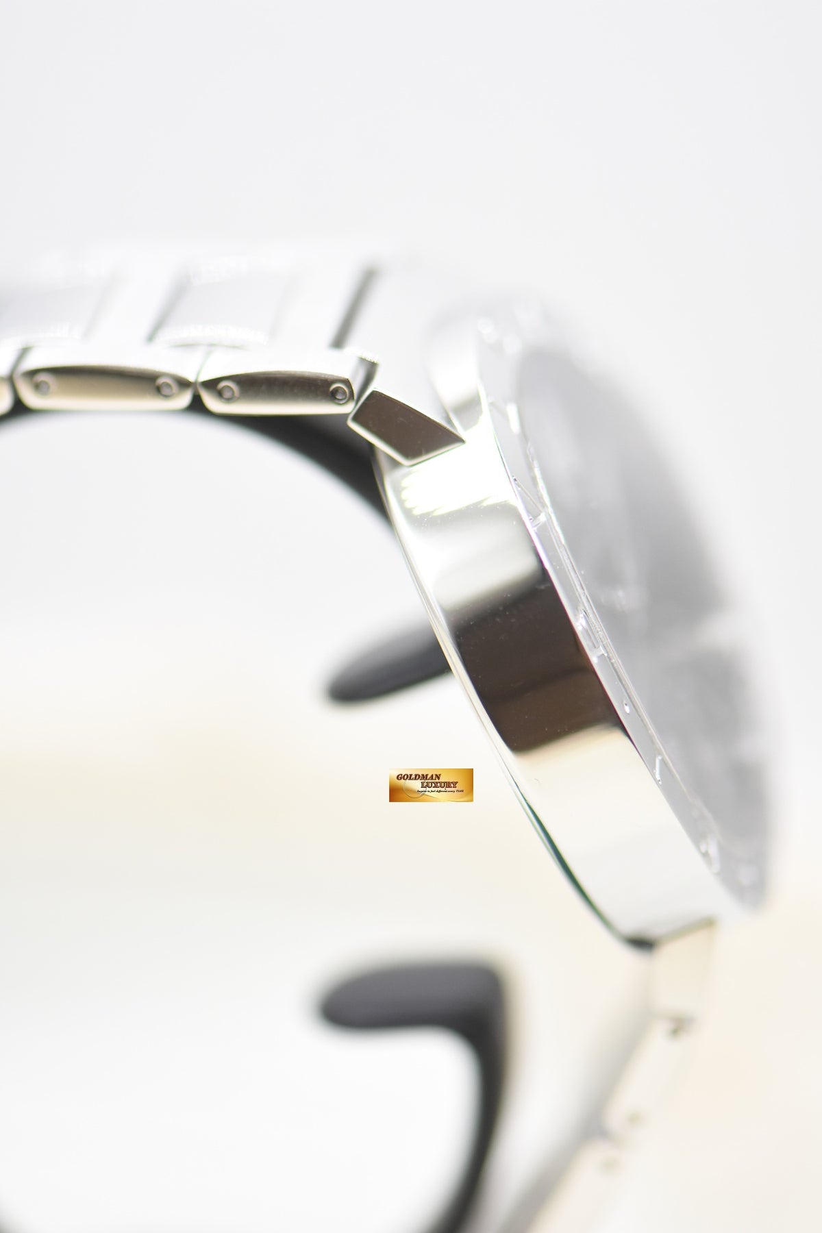 BVLGARI BVLGARI 42mm STEEL IN BRACELET BLACK AUTOMATIC BB42SSAUTO (MINT)