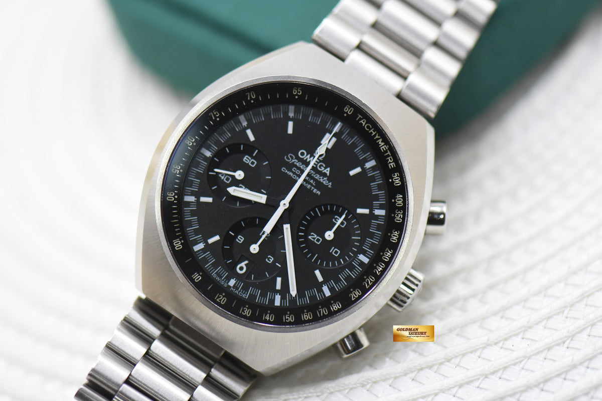 OMEGA SPEEDMASTER CHRONOGRAPH MARK II 43mm STEEL IN BRACELET BLACK DIAL 327.10.43.50.01.001 (MINT)