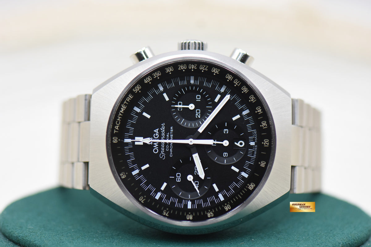 OMEGA SPEEDMASTER CHRONOGRAPH MARK II 43mm STEEL IN BRACELET BLACK DIAL 327.10.43.50.01.001 (MINT)