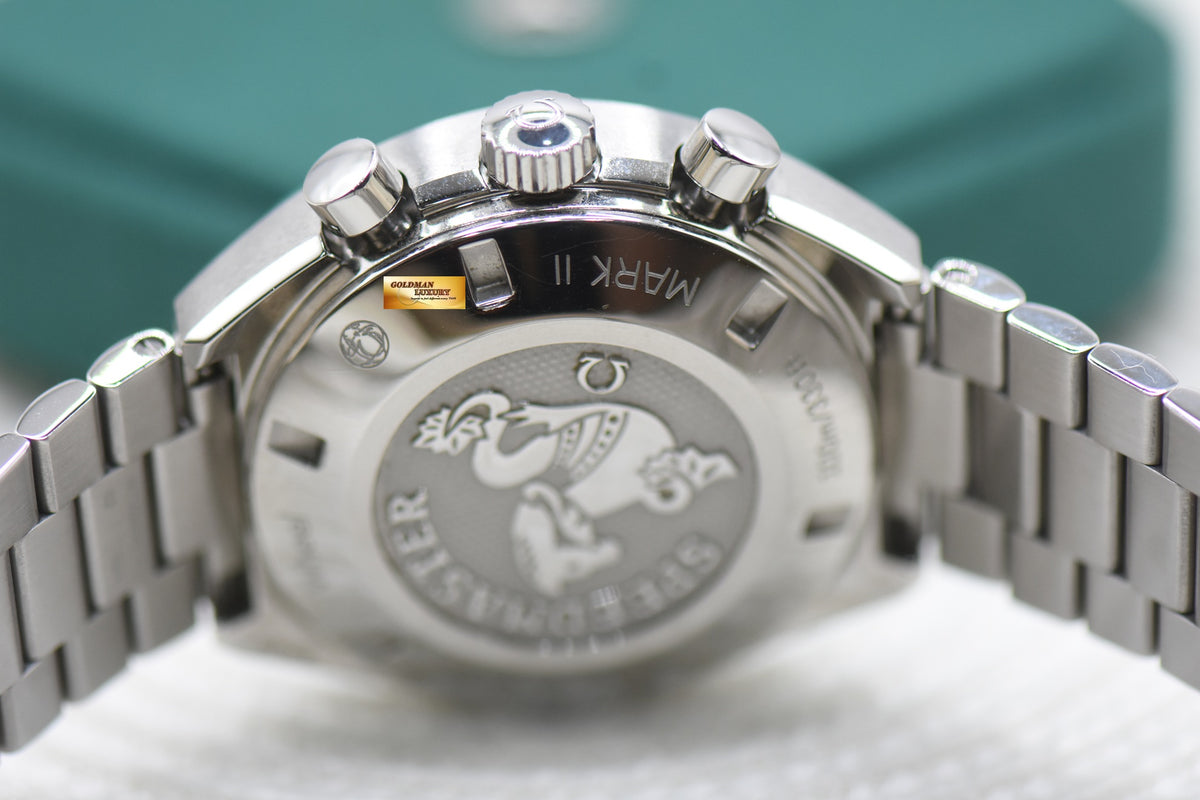 OMEGA SPEEDMASTER CHRONOGRAPH MARK II 43mm STEEL IN BRACELET BLACK DIAL 327.10.43.50.01.001 (MINT)