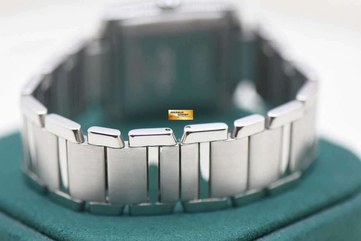 CARTIER TANK FRANCAISE LARGE STEEL IN BRACELET AUTOMATIC W51002Q3 (MINT)