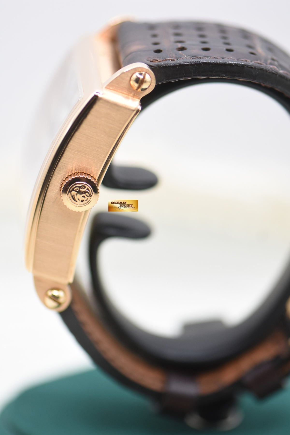 ROGER DUBUIS GOLDEN SQUARE PERPETUAL CALENDAR ROSE GOLD AUTOMATIC G40-5739-5 (MINT-RARE) LIMITED EDITION OF 28pcs