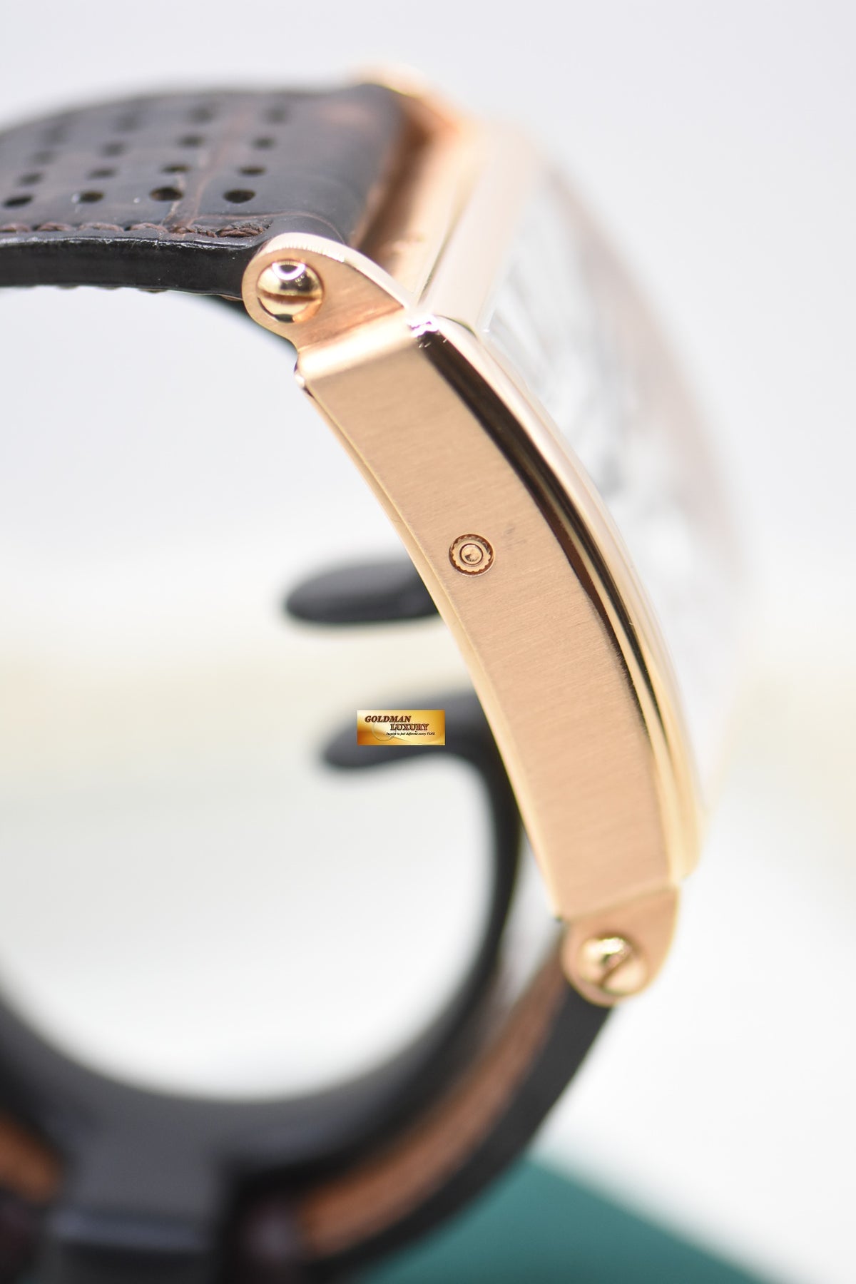 ROGER DUBUIS GOLDEN SQUARE PERPETUAL CALENDAR ROSE GOLD AUTOMATIC G40-5739-5 (MINT-RARE) LIMITED EDITION OF 28pcs