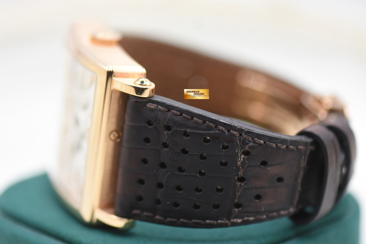 ROGER DUBUIS GOLDEN SQUARE PERPETUAL CALENDAR ROSE GOLD AUTOMATIC G40-5739-5 (MINT-RARE) LIMITED EDITION OF 28pcs