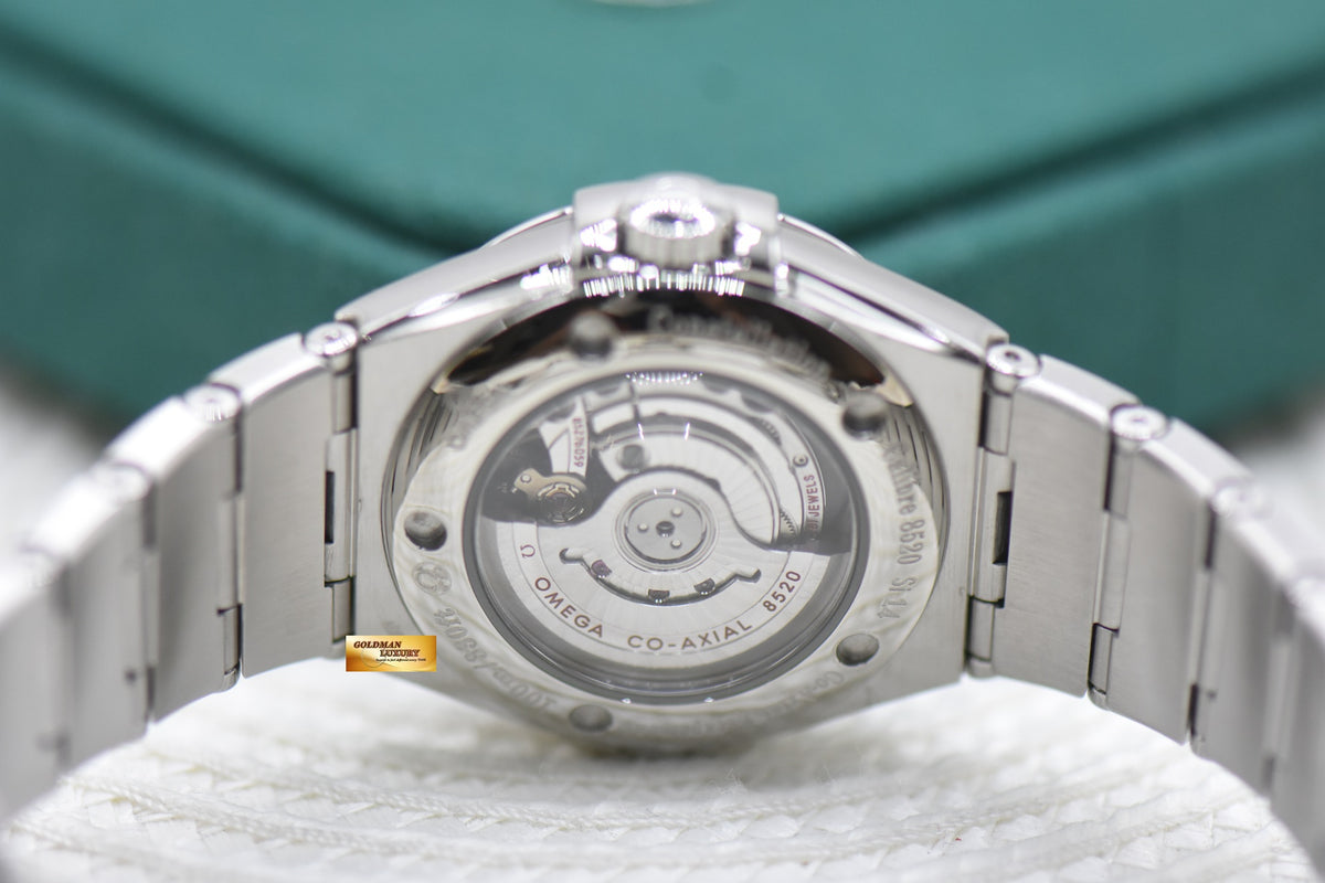 OMEGA CONSTELLATION 31mm STEEL MOP DIAMOND DIAL AUTOMATIC 123.10.31.20.55.001 (MINT)