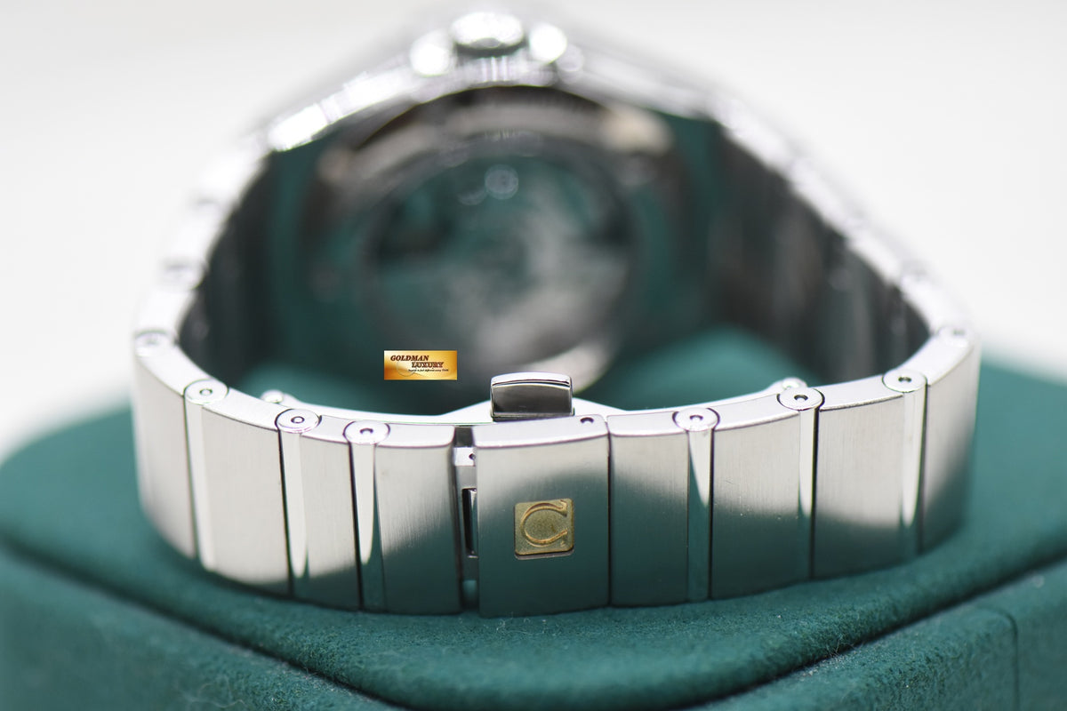 OMEGA CONSTELLATION 31mm STEEL MOP DIAMOND DIAL AUTOMATIC 123.10.31.20.55.001 (MINT)