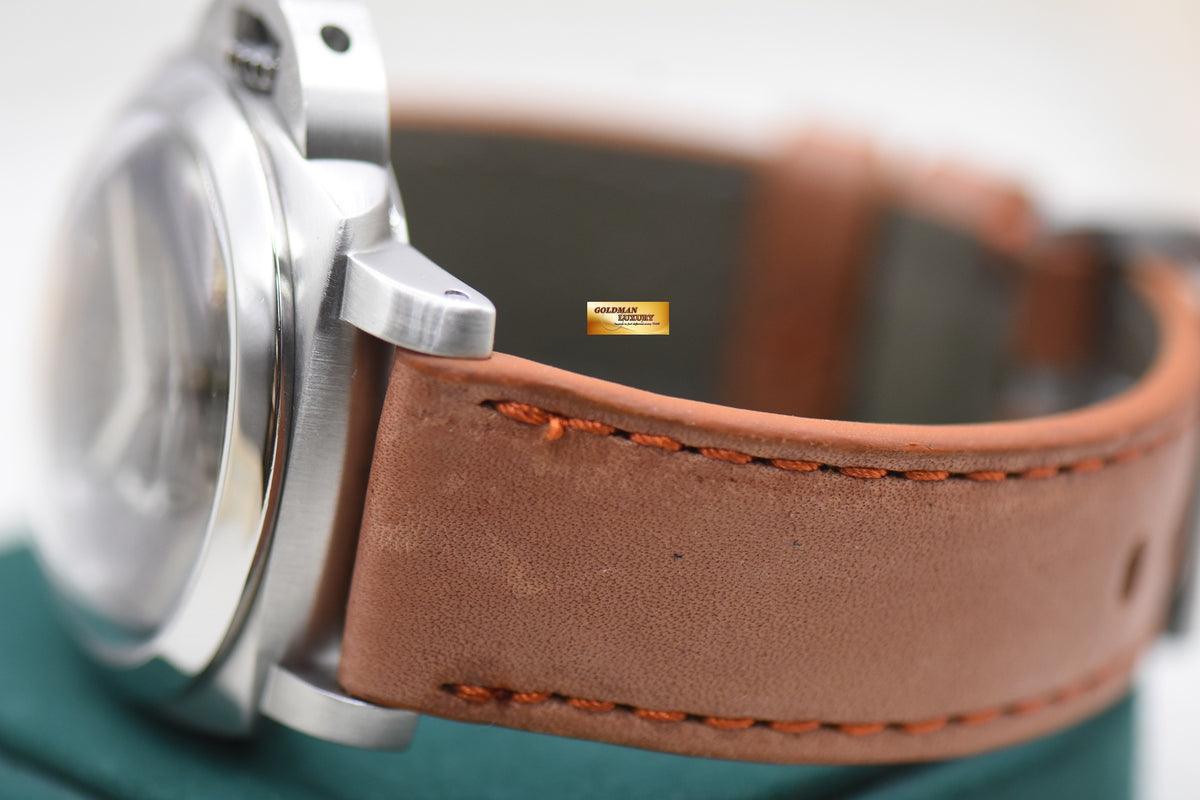 PANERAI LUMINOR GMT 1950 8 DAYS POWER RESERVE am/pm DIAL MANUAL WINDING PAM 233 (MINT)