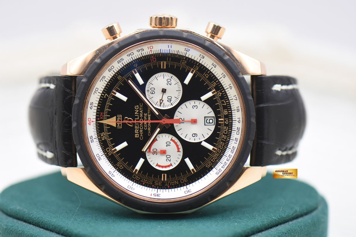 BREITLING CHRONO-MATIC 49mm ROSE GOLD AUTOMATIC R14360 (MINT)