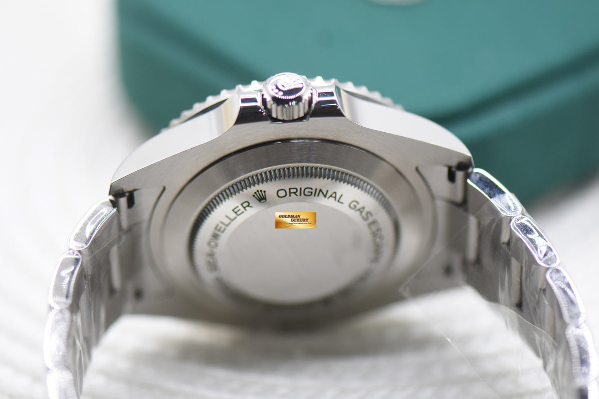 ROLEX OYSTER PERPETUAL RED SEA-DWELLER 43mm MARK I DIAL STEEL IN BRACELET 126600 (MINT)