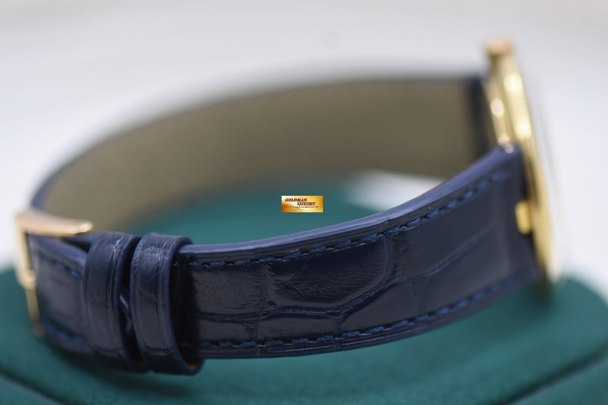 PATEK PHILIPPE CALATRAVA YELLOW GOLD IN LEATHER STRAP MANUAL WINDING 2591J (VINTAGE-MINT)