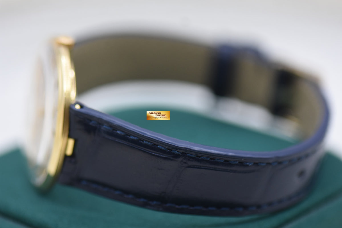 PATEK PHILIPPE CALATRAVA YELLOW GOLD IN LEATHER STRAP MANUAL WINDING 2591J (VINTAGE-MINT)