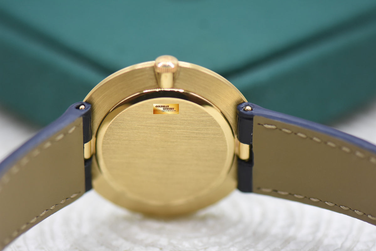 PATEK PHILIPPE CALATRAVA YELLOW GOLD IN LEATHER STRAP MANUAL WINDING 2591J (VINTAGE-MINT)