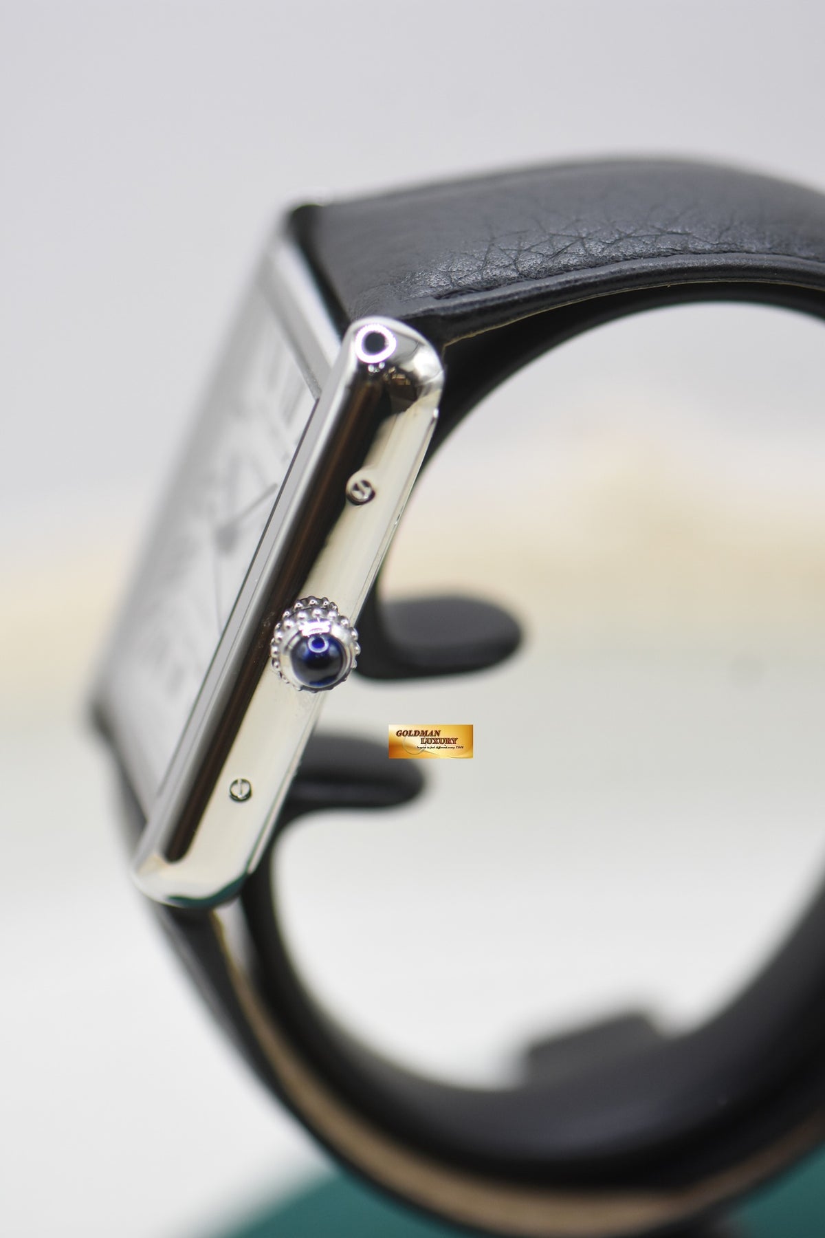 CARTIER TANK SOLO XL STEEL IN LEATHER AUTOMATIC WSTA0029 (MINT)