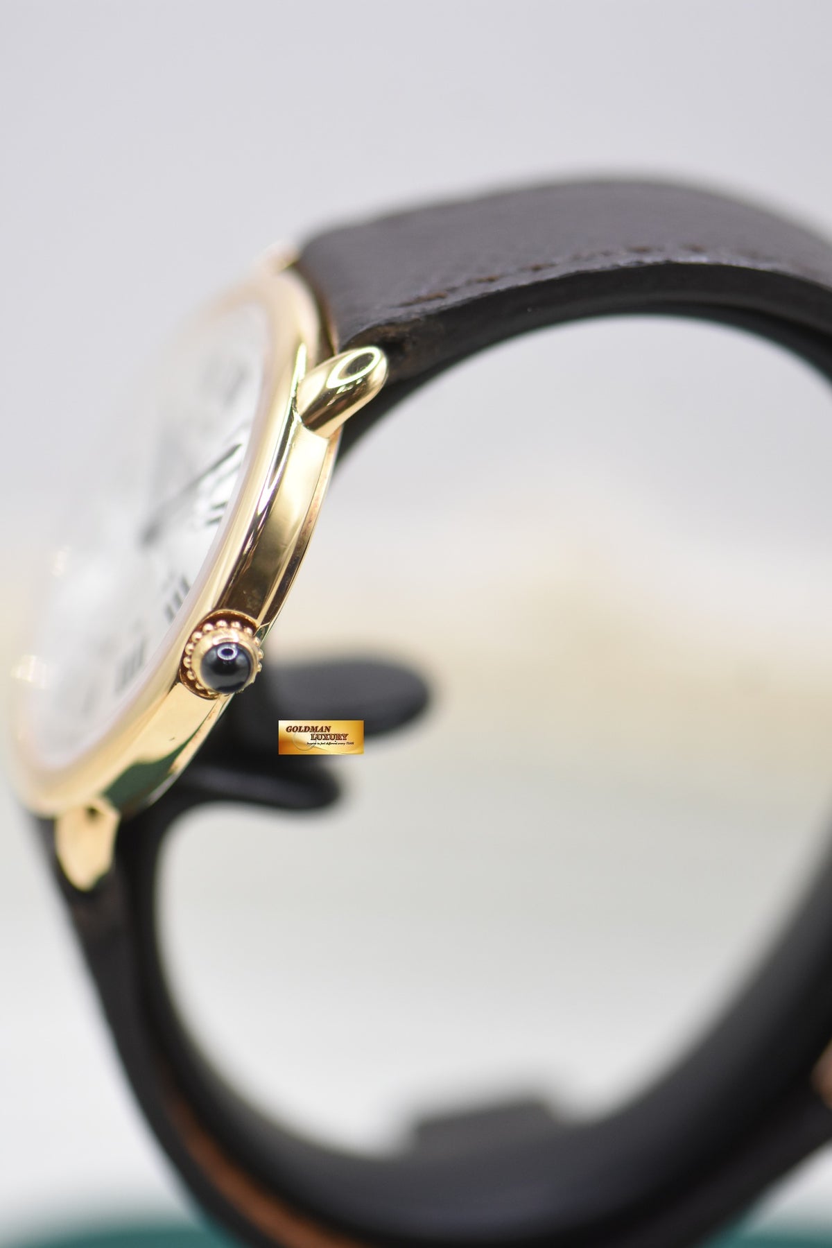 CARTIER PARIS RONDE LOUIS CARTIER CPCP 34mm YELLOW GOLD MANUAL WINDING W1527951 (MINT)