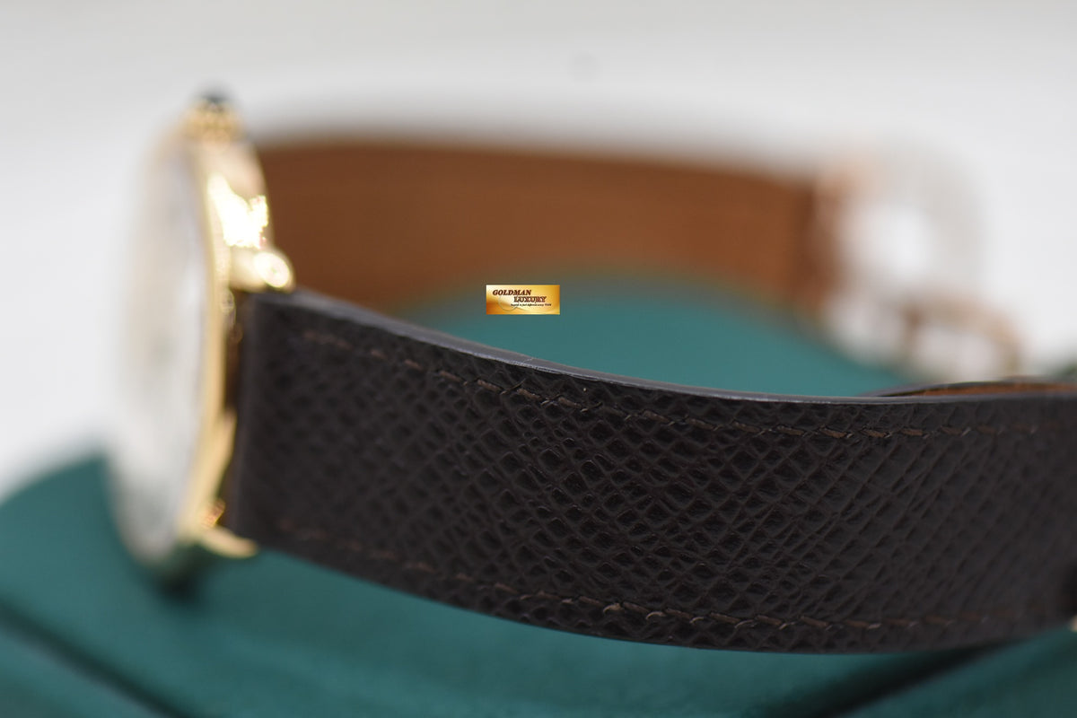CARTIER PARIS RONDE LOUIS CARTIER CPCP 34mm YELLOW GOLD MANUAL WINDING W1527951 (MINT)