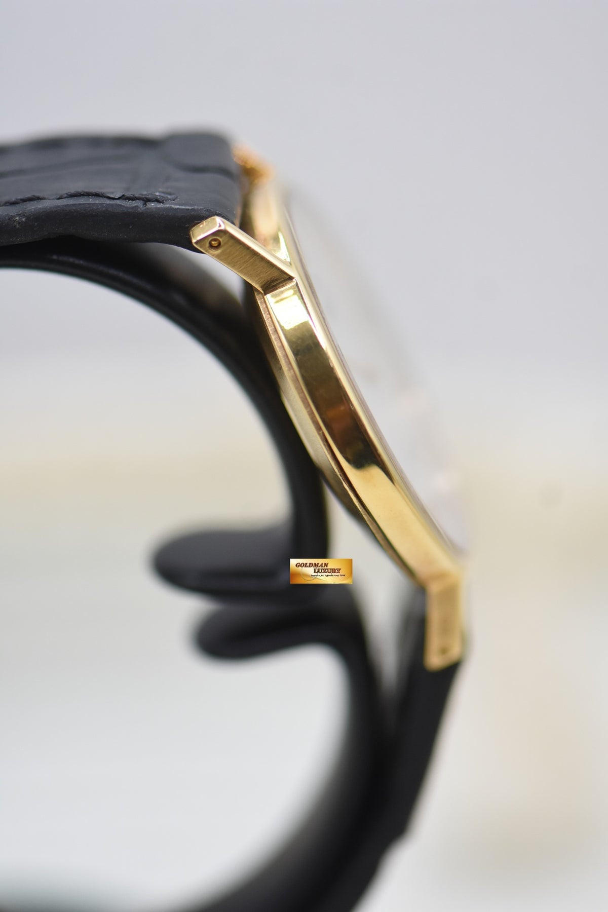 ROLEX CELLINI CLASSIC 32mm YELLOW GOLD IN LEATHER STRAP MANUAL WINDING 5112 (MINT)