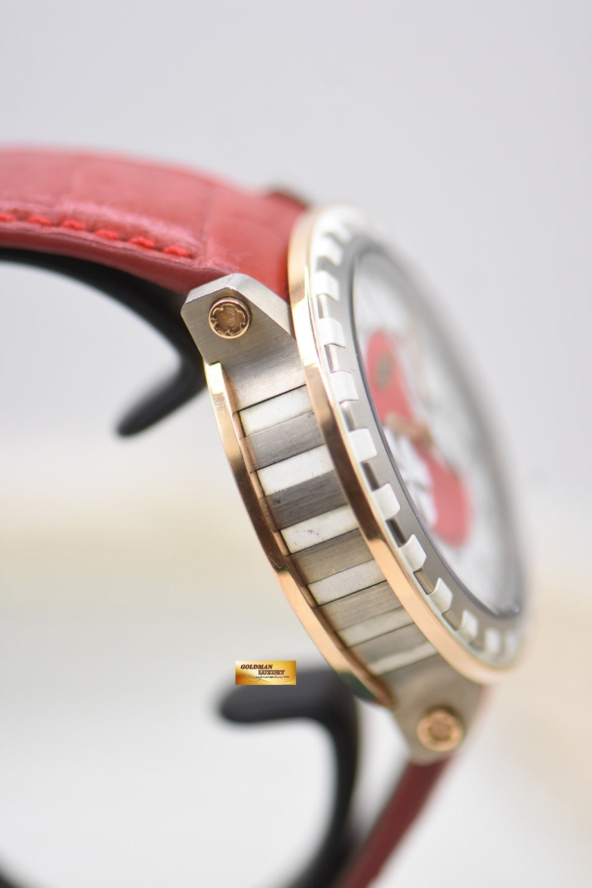 DEWITT ACADEMIA CHRONOGRAPHE SEQUENTIEL 44mm HALF-GOLD AUTOMATIC AC.6005.28B.M500 (MINT)
