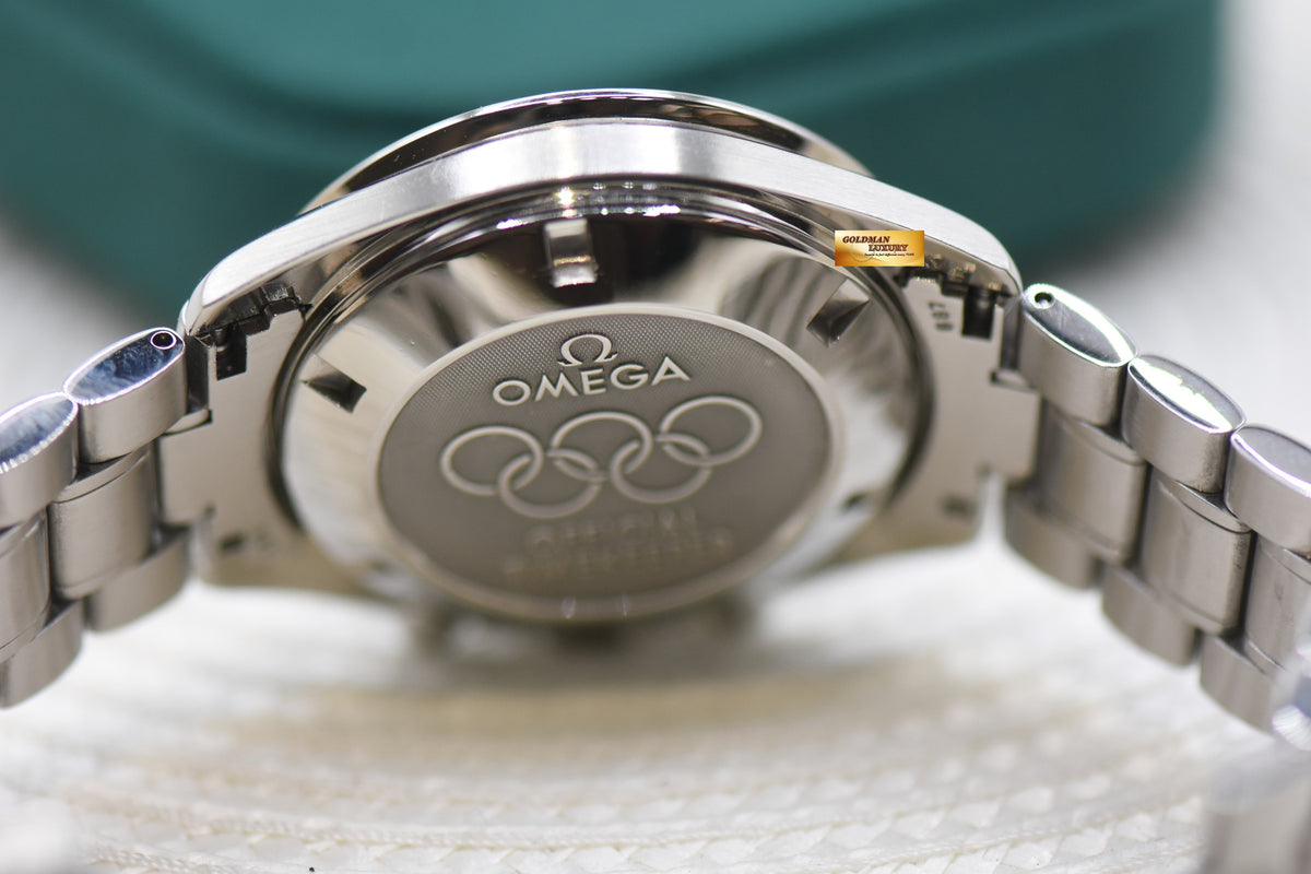 OMEGA SPEEDMASTER BROAD ARROW OLYMPIC TIMELESS COLLECTION STEEL AUTOMATIC 3557.50.00 (MINT)