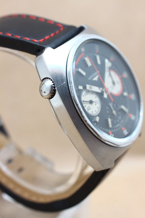 [SOLD] LONGINES RARE VINTAGE 44mm CHRONOGRAPH VALJOUX 72 MANUAL (Near Mint)