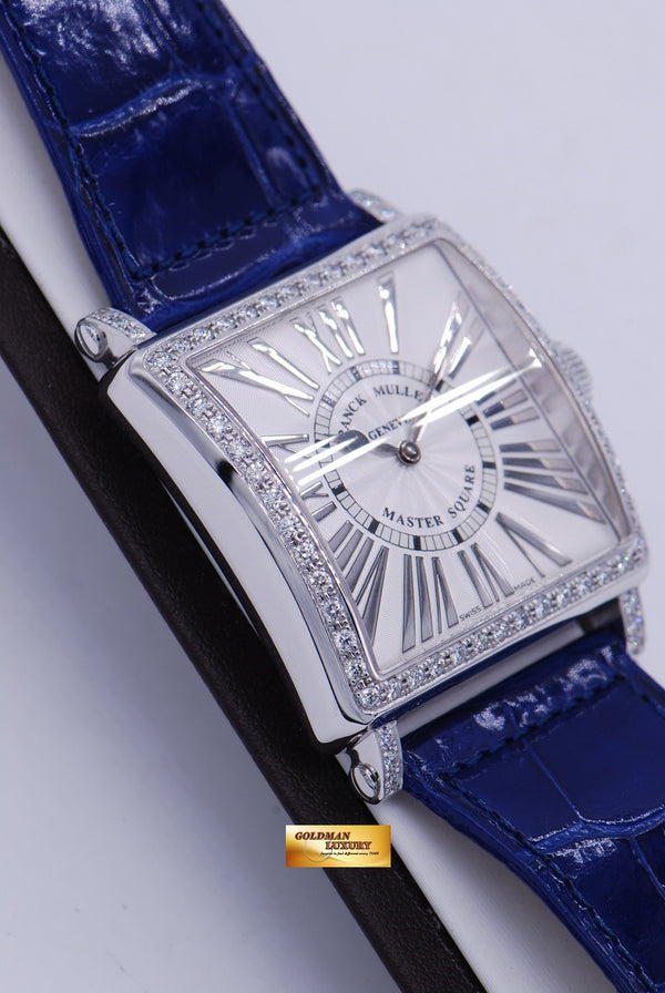 [SOLD] FRANCK MULLER MASTER SQUARE 6002H DIAMOND QUARTZ RELIEF (NEW-UNWORN)