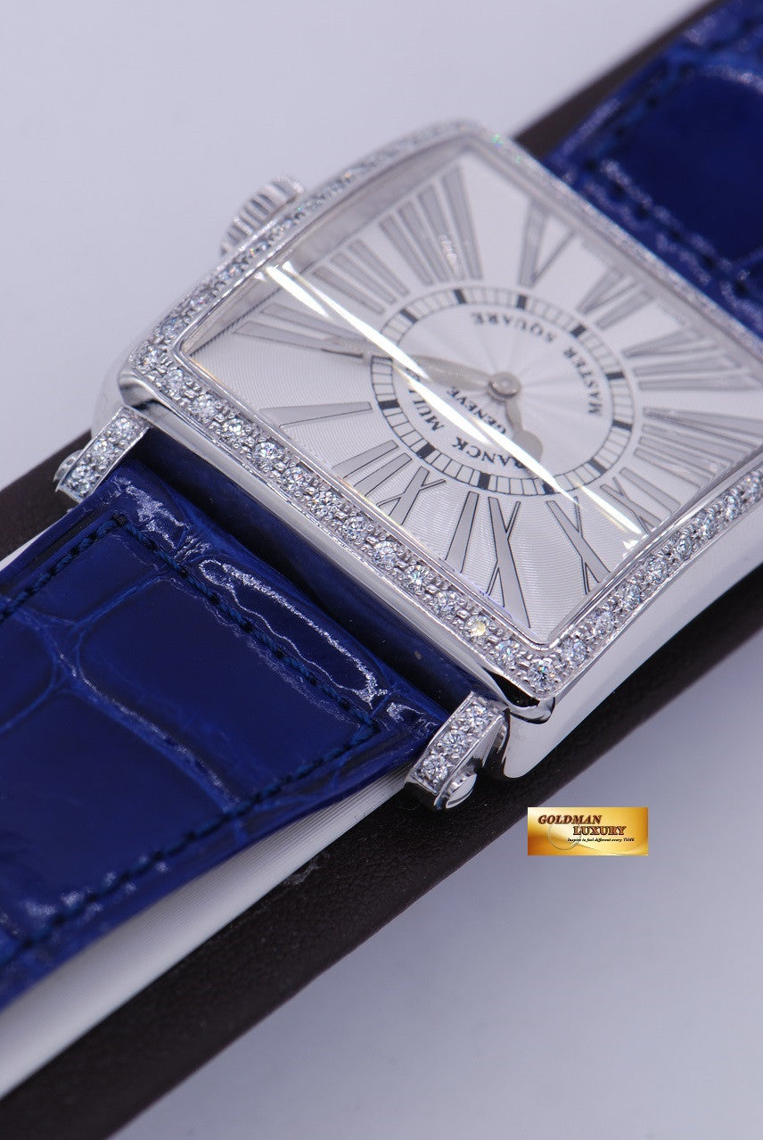 [SOLD] FRANCK MULLER MASTER SQUARE 6002H DIAMOND QUARTZ RELIEF (NEW-UNWORN)