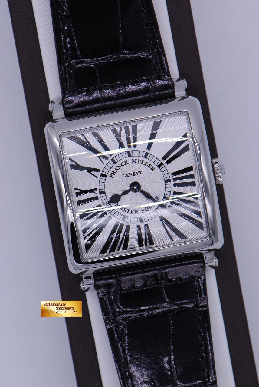 [SOLD] FRANCK MULLER MASTER SQUARE 6002m QUARTZ BLACK (NEW-UNWORN)