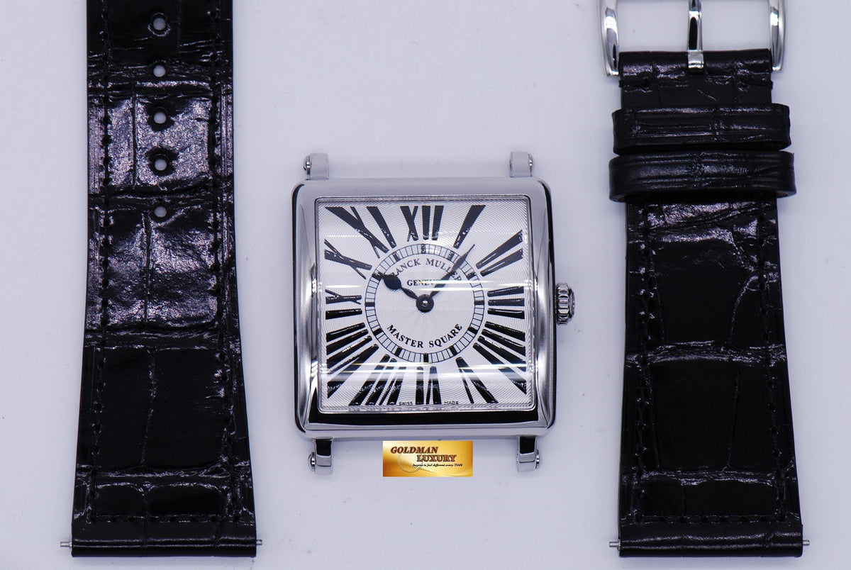 [SOLD] FRANCK MULLER MASTER SQUARE 6002m QUARTZ BLACK (NEW-UNWORN)