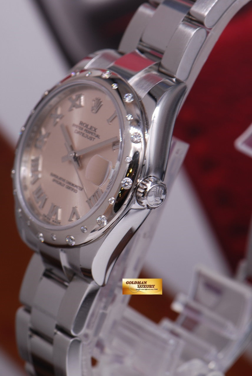 [SOLD] ROLEX OYSTER PERPETUAL DATEJUST DIAMOND BEZEL Ref : 178344