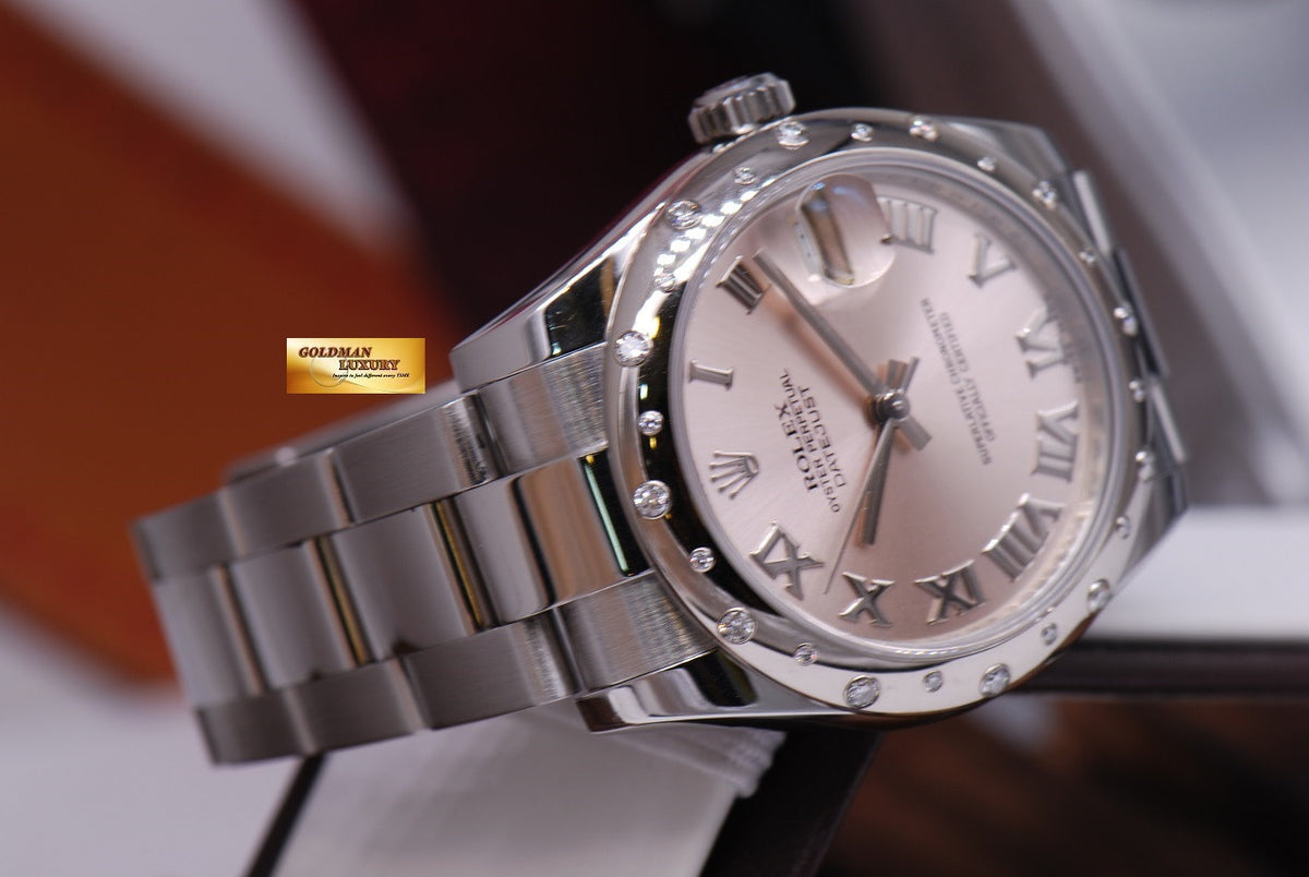 [SOLD] ROLEX OYSTER PERPETUAL DATEJUST DIAMOND BEZEL Ref : 178344