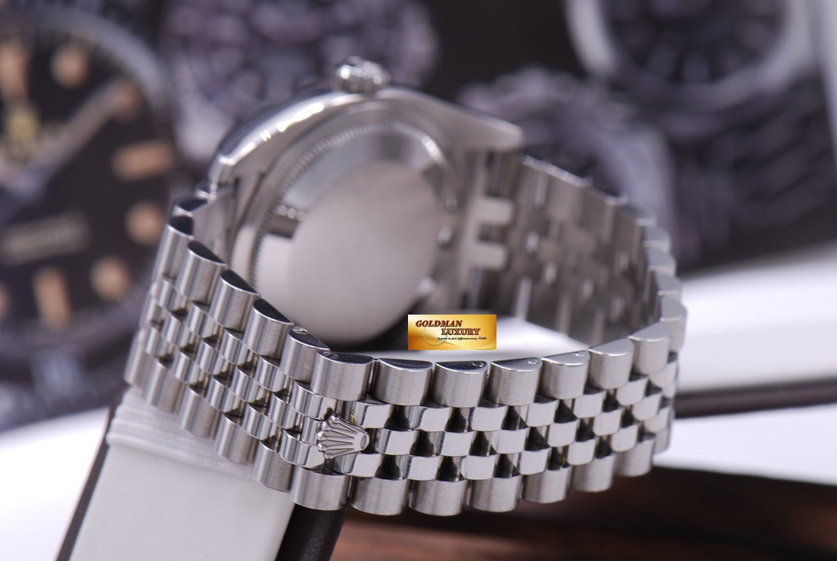 [SOLD] ROLEX OYSTER PERPETUAL DATEJUST SILVER Ref : 116234 (MINT)