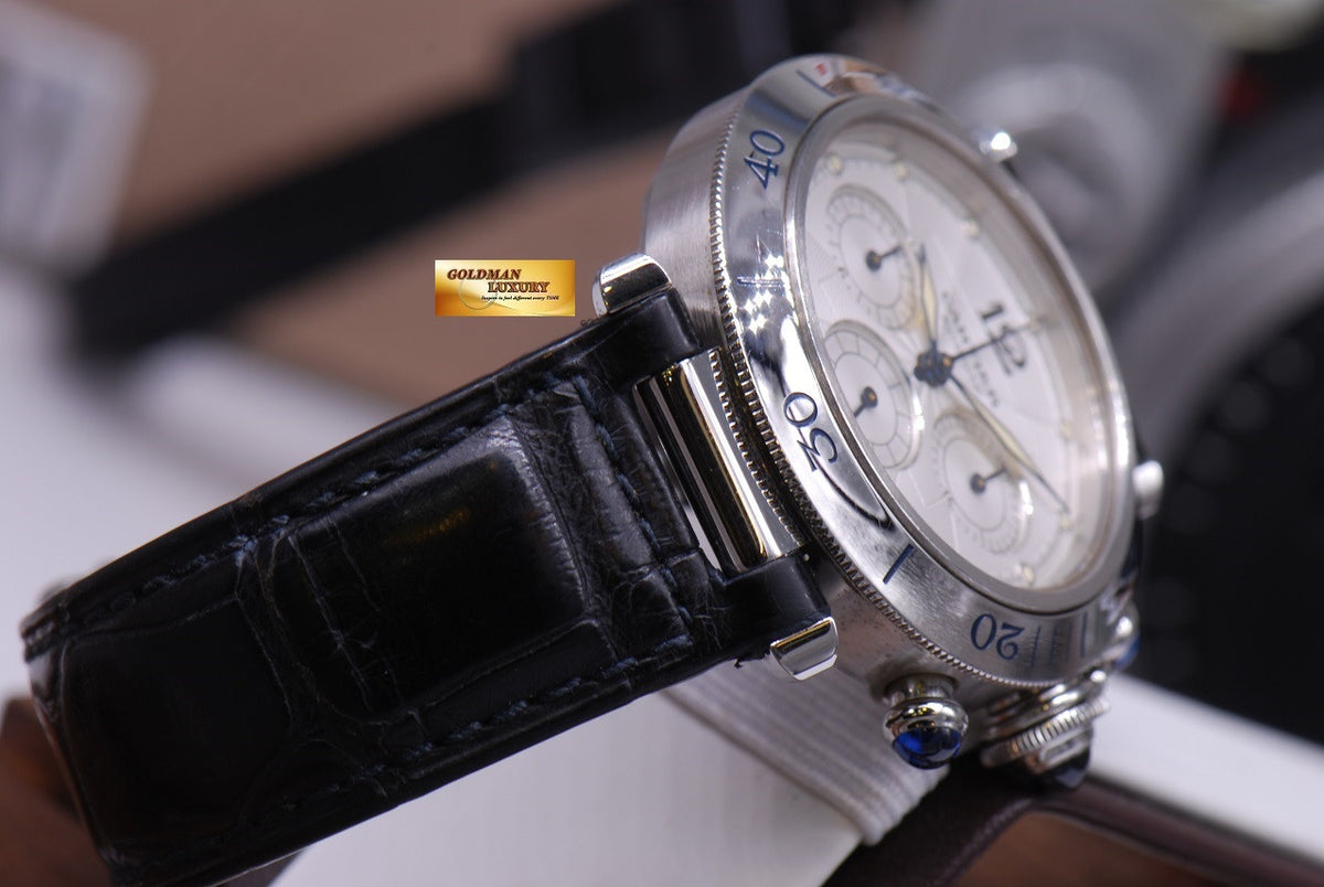 [SOLD] CARTIER PASHA 40mm CHRONOGRAPH AUTOMATIC (NEAR MINT)