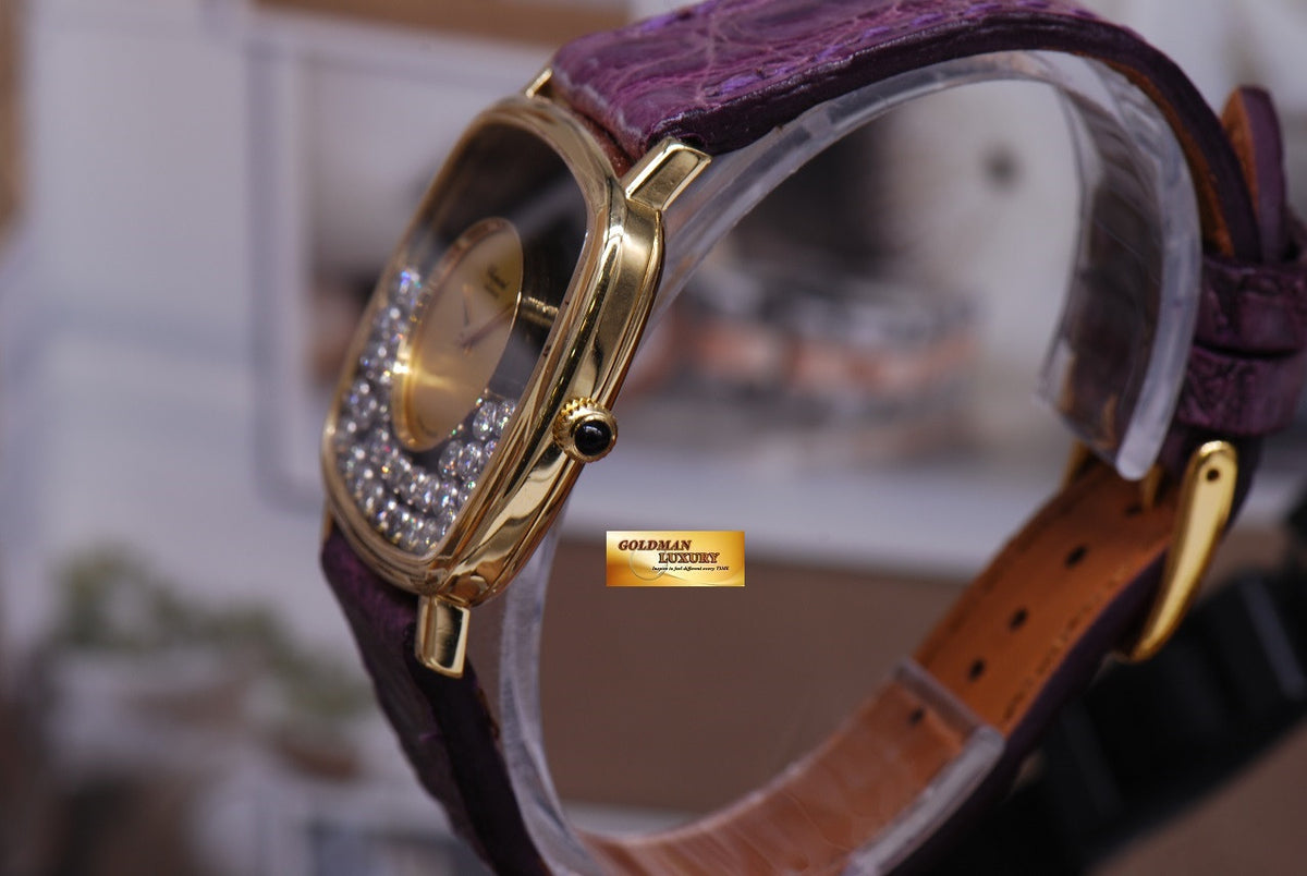 [SOLD] CHOPARD HAPPY DIAMOND 18K GOLD LADIES MANUAL (NEAR MINT)