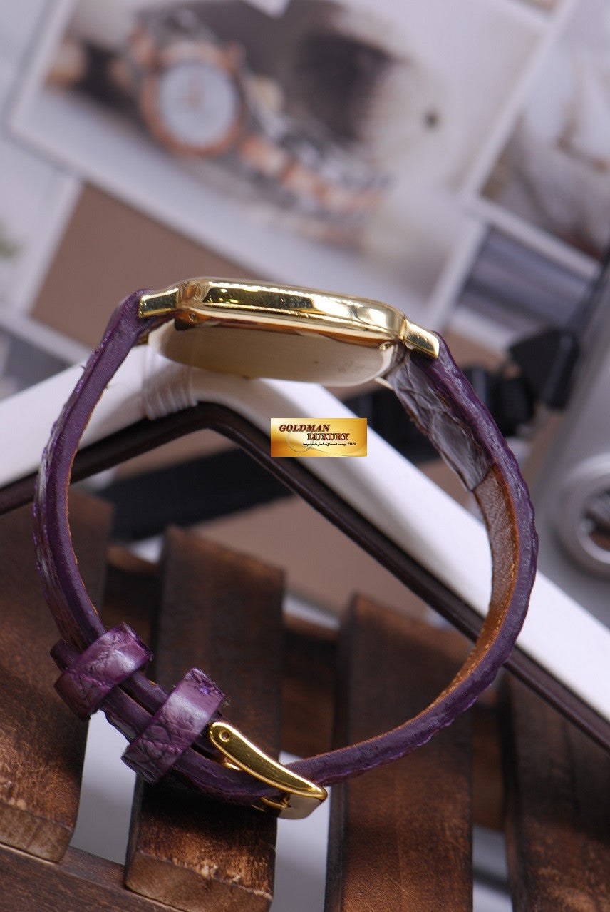 [SOLD] CHOPARD HAPPY DIAMOND 18K GOLD LADIES MANUAL (NEAR MINT)