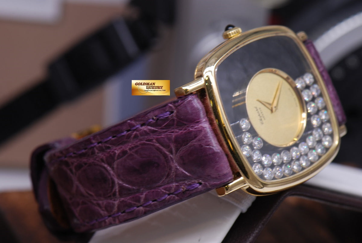 [SOLD] CHOPARD HAPPY DIAMOND 18K GOLD LADIES MANUAL (NEAR MINT)