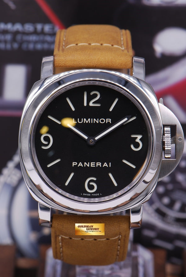 [SOLD] PANERAI LUMINOR STAINLESS STEEL PAM 112 MANUAL