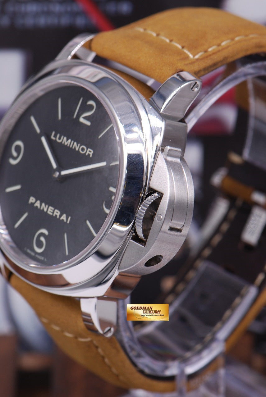 [SOLD] PANERAI LUMINOR STAINLESS STEEL PAM 112 MANUAL