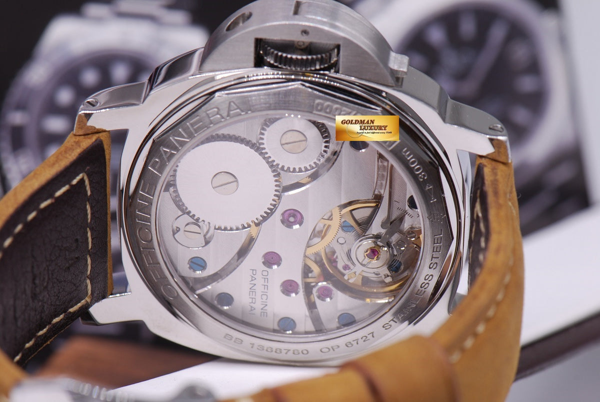 [SOLD] PANERAI LUMINOR STAINLESS STEEL PAM 112 MANUAL