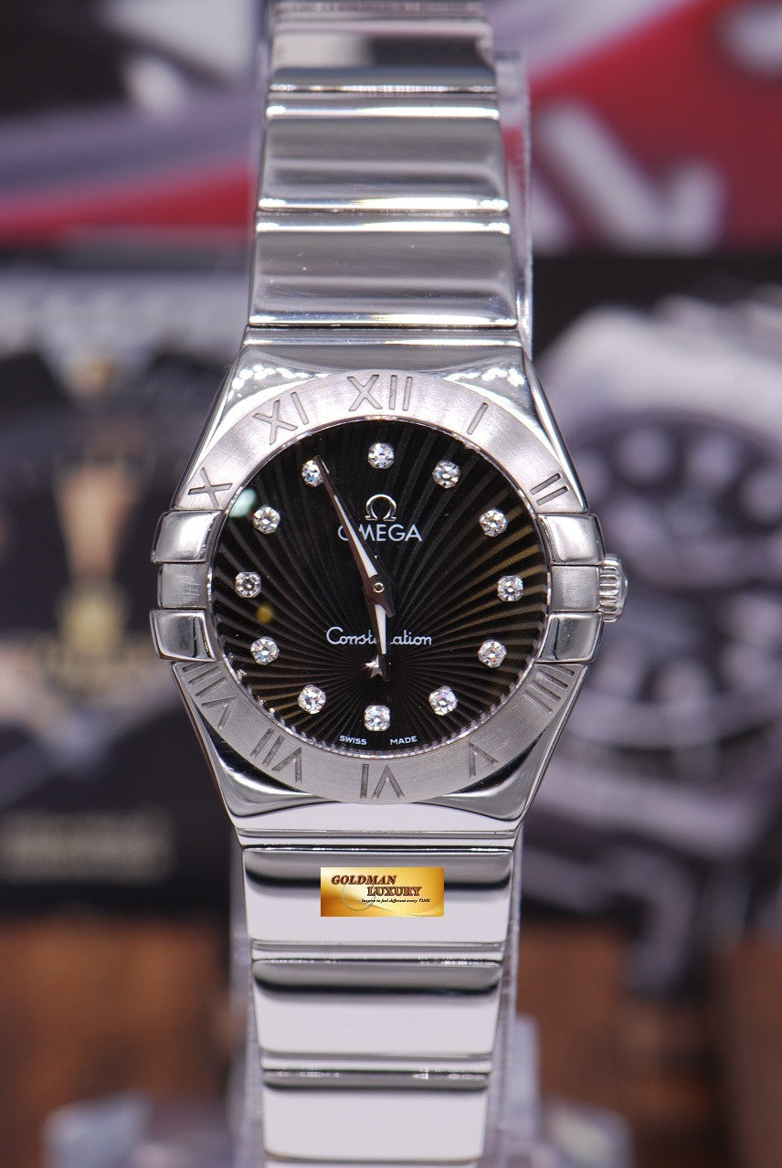 [SOLD] OMEGA CONSTELLATION LADIES DIAMOND QUARTZ (MINT)