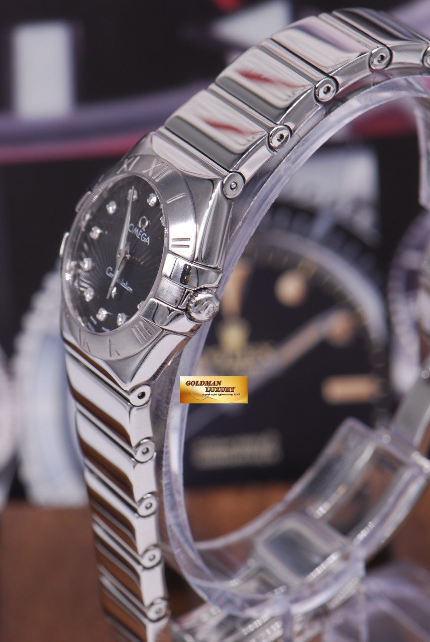 [SOLD] OMEGA CONSTELLATION LADIES DIAMOND QUARTZ (MINT)