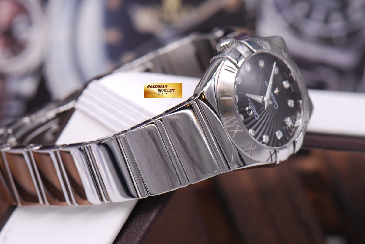 [SOLD] OMEGA CONSTELLATION LADIES DIAMOND QUARTZ (MINT)