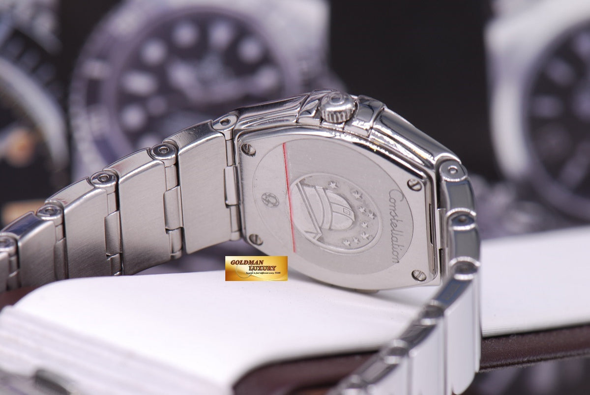 [SOLD] OMEGA CONSTELLATION LADIES DIAMOND QUARTZ (MINT)